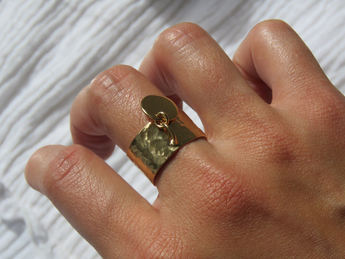 Bague Jasmine (plaqué or) Jelac