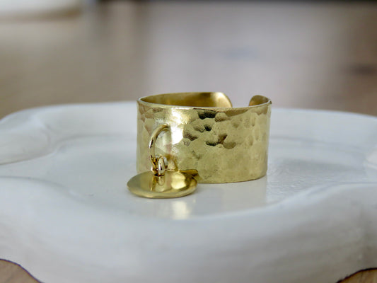 Bague Jasmine (plaqué or) Jelac