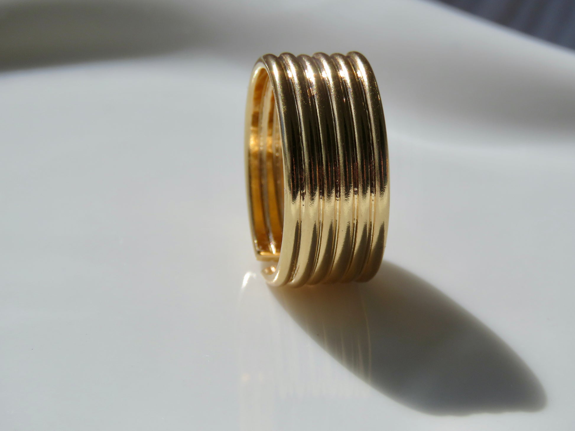 Bague Isadora (plaqué or) Jelac